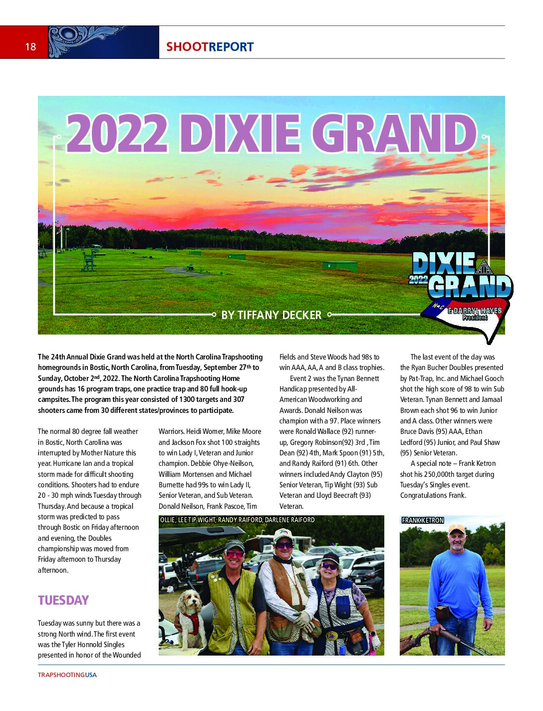 2022 Dixie Grand Recap