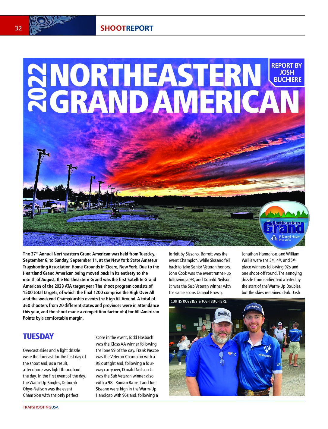 2022 North Eastern Grand Recap