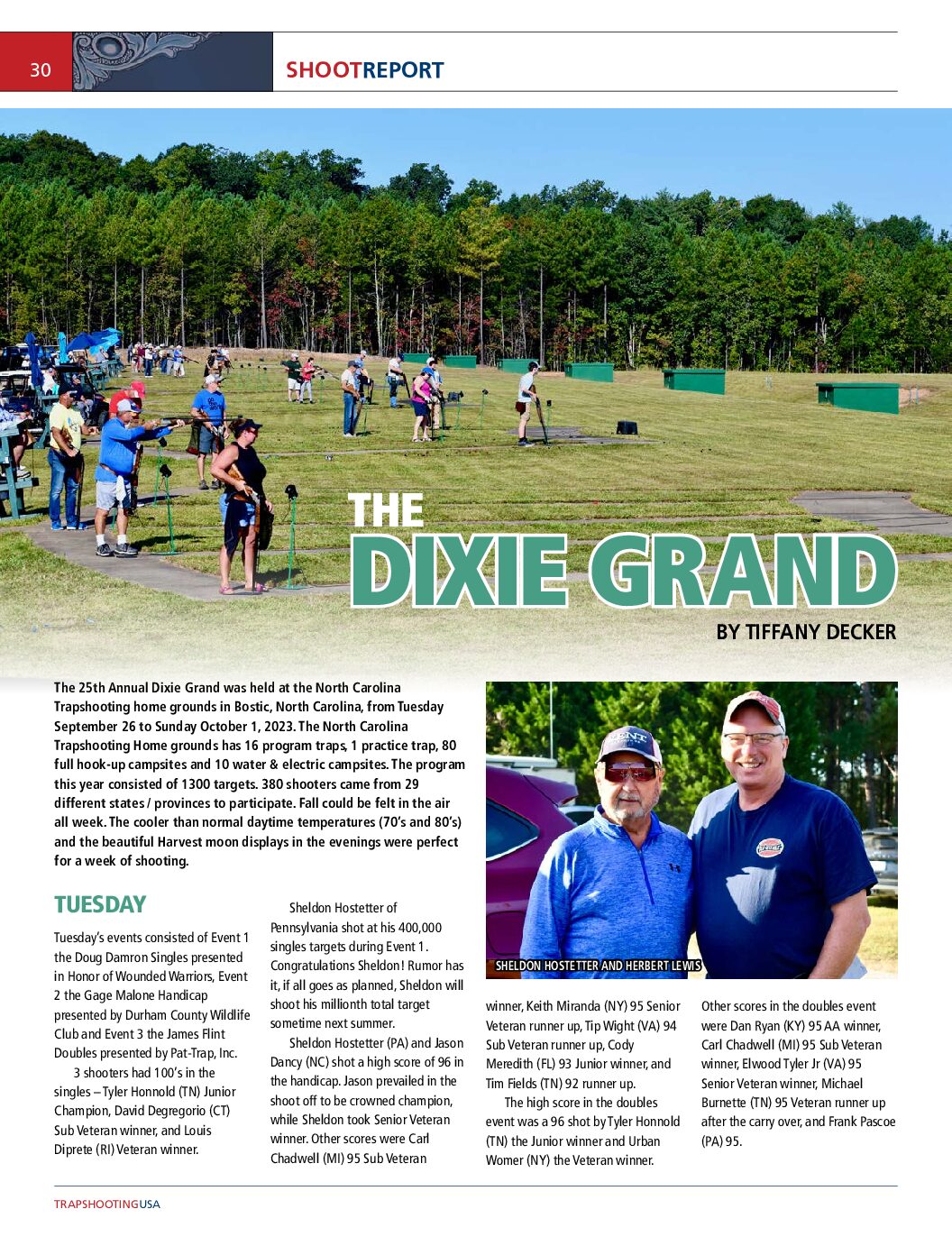 2023 Dixie Grand Recap