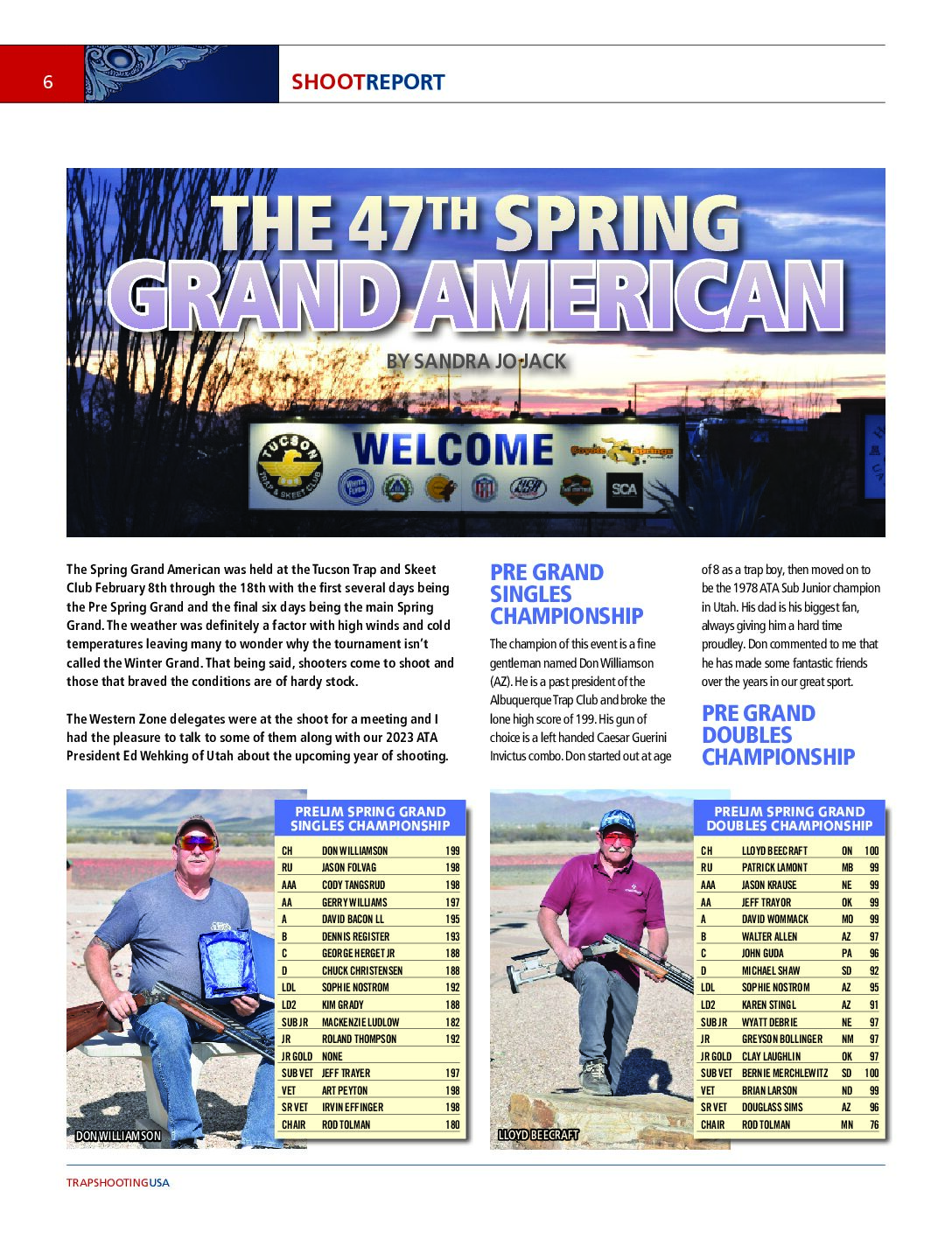 2023 Spring Grand Recap - Tucson Arizona