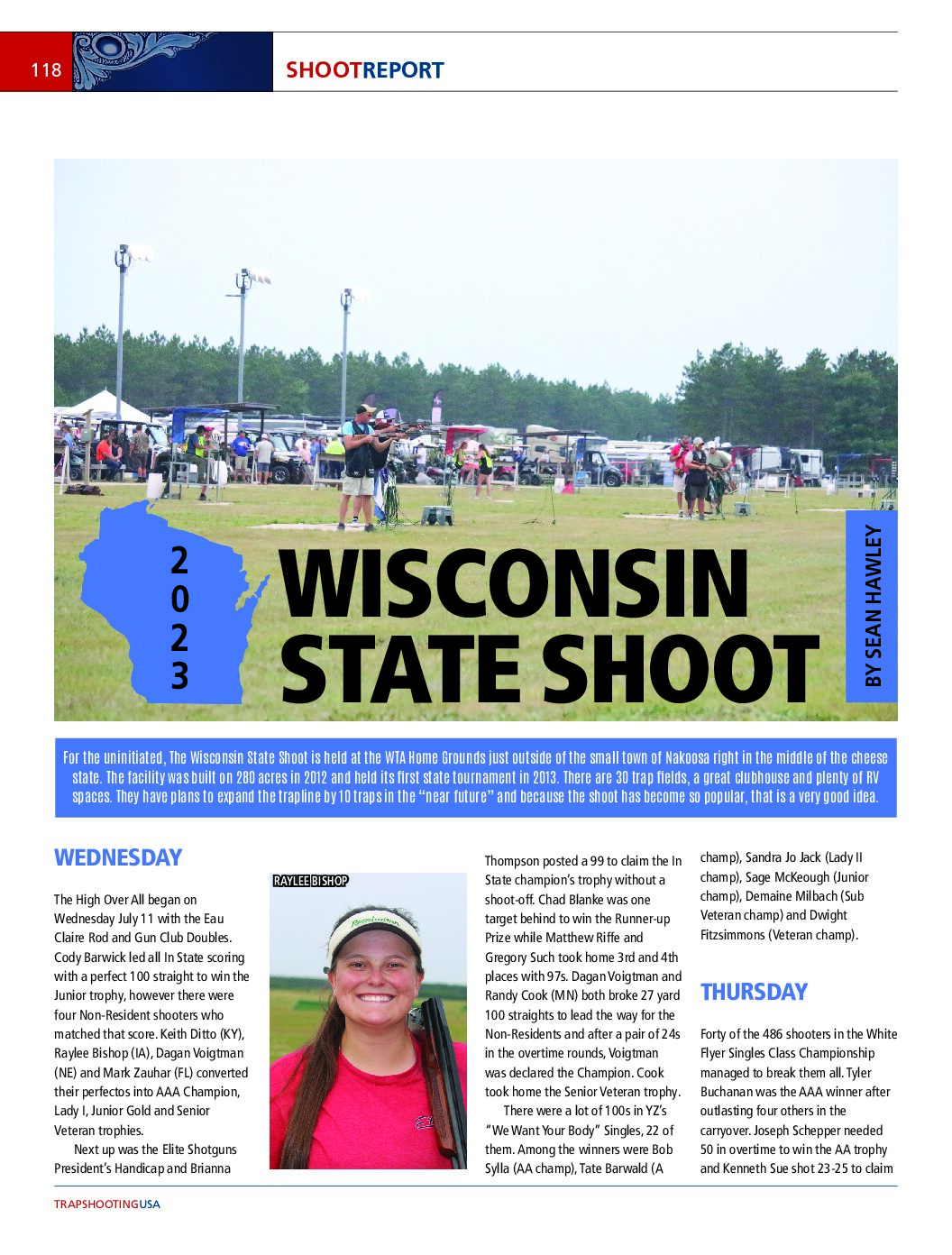 2023 Wisconsin State Shoot
