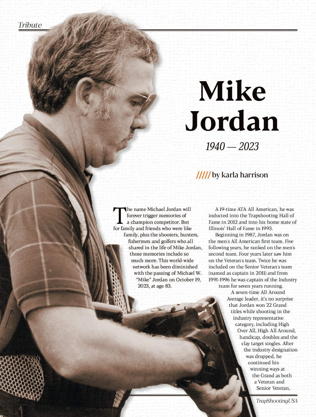 Mike Jordan Tribute