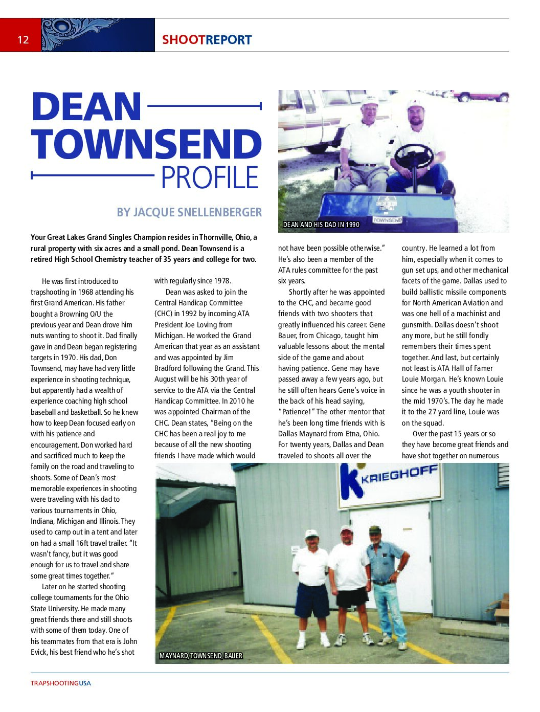 Trapshooter Dean Townsend Profile